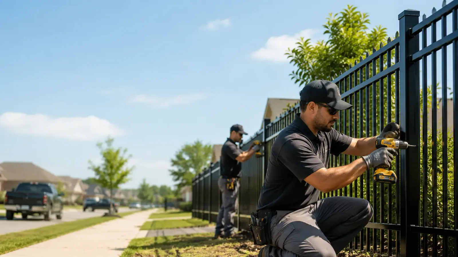 Metal Fence Installation in West Bloomfield, NY